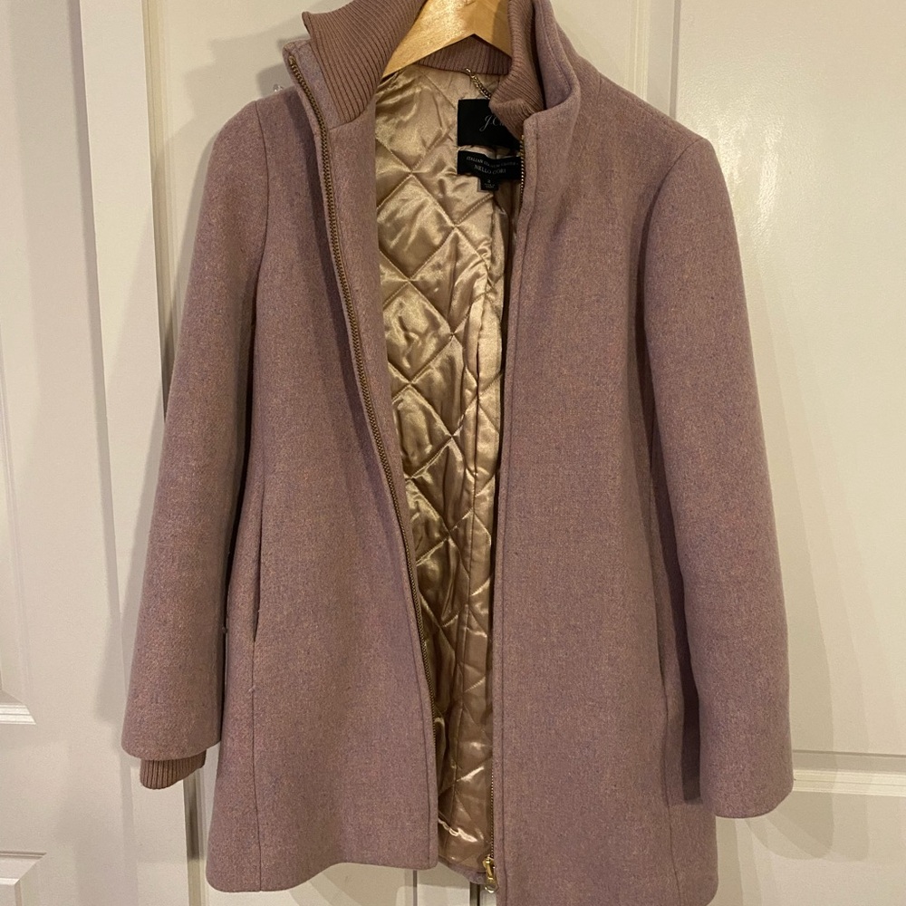 Elegant Women's Coat in Purple